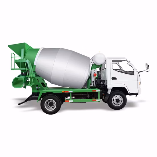 Construction Equipment Used Hydraulic Pump Price Small Portable Self Loading 8 Cubic Meters Concrete Mixer Truck